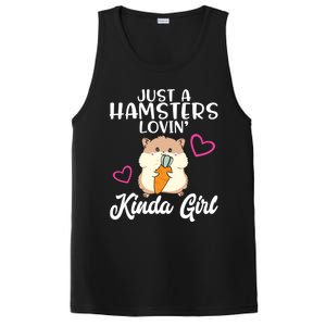 Hamster Lover Just A Hamsters Lovin' Kinda Girl Hamster Funny Gift PosiCharge Competitor Tank