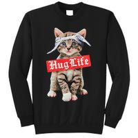 Hug Life Kitty Cat Hug Kitten Sweatshirt