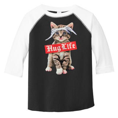 Hug Life Kitty Cat Hug Kitten Toddler Fine Jersey T-Shirt