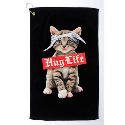 Hug Life Kitty Cat Hug Kitten Golf Towel