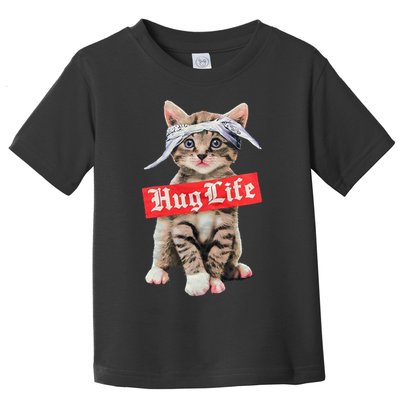 Hug Life Kitty Cat Hug Kitten Toddler T-Shirt