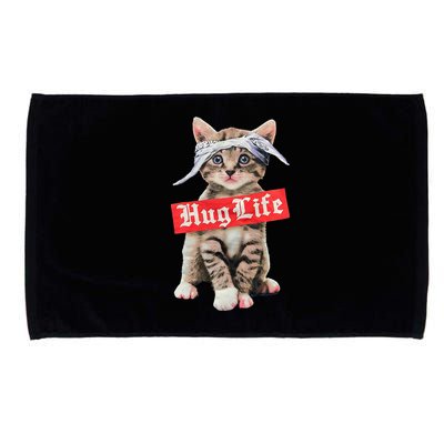 Hug Life Kitty Cat Hug Kitten Microfiber Hand Towel