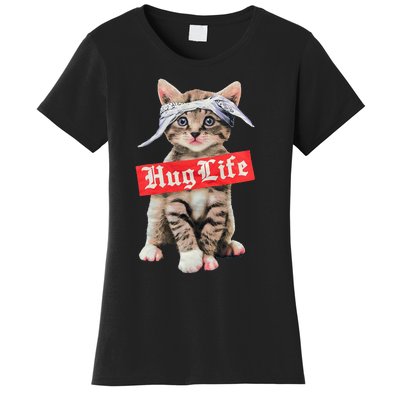 Hug Life Kitty Cat Hug Kitten Women's T-Shirt