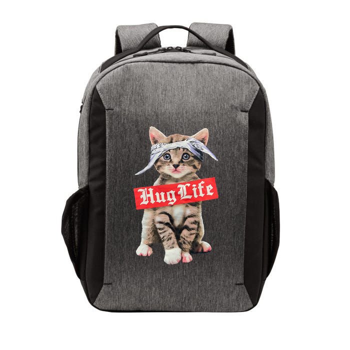 Hug Life Kitty Cat Hug Kitten Vector Backpack