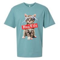 Hug Life Kitty Cat Hug Kitten Sueded Cloud Jersey T-Shirt