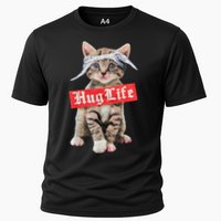 Hug Life Kitty Cat Hug Kitten Cooling Performance Crew T-Shirt