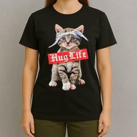 Hug Life Kitty Cat Hug Kitten T-Shirt