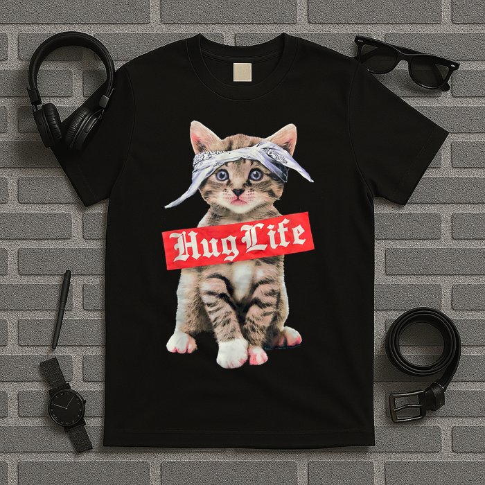 Hug Life Kitty Cat Hug Kitten T-Shirt