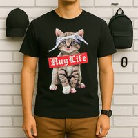 Hug Life Kitty Cat Hug Kitten T-Shirt
