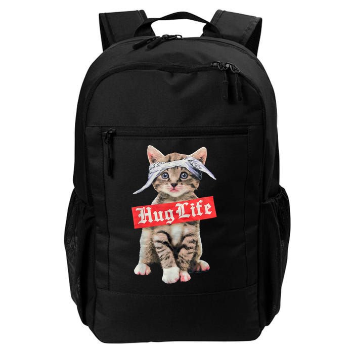Hug Life Kitty Cat Hug Kitten Backpack