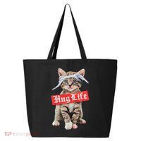 Hug Life Kitty Cat Hug Kitten 25L Jumbo Tote
