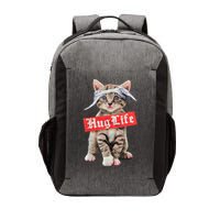 Hug Life Kitty Cat Hug Kitten Vector Backpack