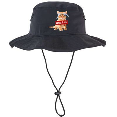 Hug Life Kitty Cat Thug Gansta Kitten Kitty Funny Gangster Bucket Hat