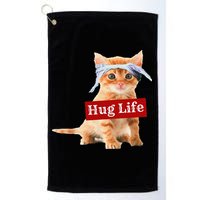 Hug Life Kitty Cat Thug Gansta Kitten Kitty Funny Gangster Golf Towel