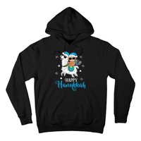 Hanukkah Llamakah Llama Sloth Happy Hanukkah Chanukah Hoodie