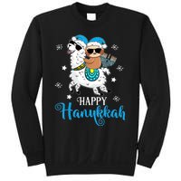 Hanukkah Llamakah Llama Sloth Happy Hanukkah Chanukah Sweatshirt