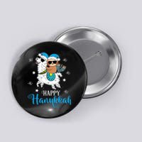 Hanukkah Llamakah Llama Sloth Happy Hanukkah Chanukah Button