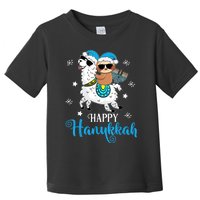 Hanukkah Llamakah Llama Sloth Happy Hanukkah Chanukah Toddler T-Shirt