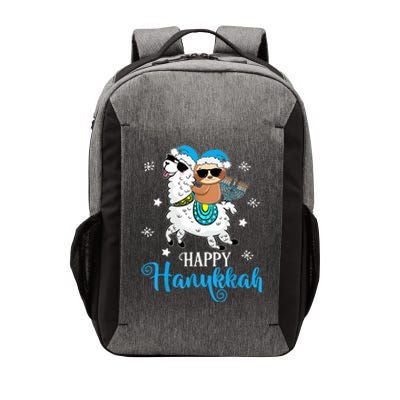 Hanukkah Llamakah Llama Sloth Happy Hanukkah Chanukah Vector Backpack