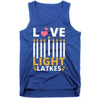 Hanukkah Love Light Latkes Gift Tank Top