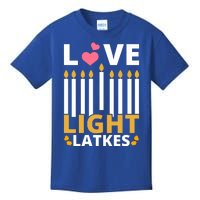 Hanukkah Love Light Latkes Gift Kids T-Shirt