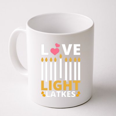 Hanukkah Love Light Latkes Gift Coffee Mug