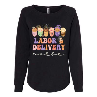 Halloween L&D Labor And Delivery Nurse Party Costume Womens California Wash Sweatshirt