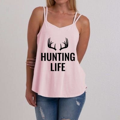 Hunting Life Meaningful Gift Women's Strappy Tank