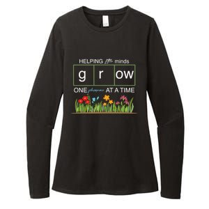 Helping Little Minds Grow Phoneme At A Time Science Coding Cute Gift Womens CVC Long Sleeve Shirt