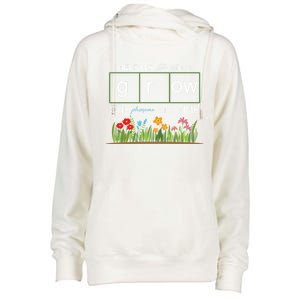 Helping Little Minds Grow Phoneme At A Time Science Coding Cute Gift Womens Funnel Neck Pullover Hood