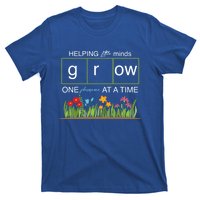 Helping Little Minds Grow Phoneme At A Time Science Coding Cute Gift T-Shirt