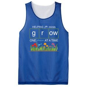 Helping Little Minds Grow Phoneme At A Time Science Coding Cute Gift Mesh Reversible Basketball Jersey Tank