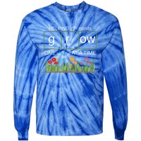 Helping Little Minds Grow Phoneme At A Time Science Coding Cute Gift Tie-Dye Long Sleeve Shirt