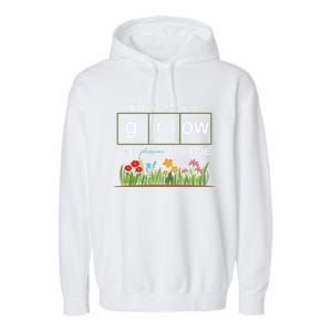 Helping Little Minds Grow Phoneme At A Time Science Coding Cute Gift Garment-Dyed Fleece Hoodie