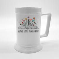 Helping Little Minds Grow Wildflowers Teacher To School Beer Stein