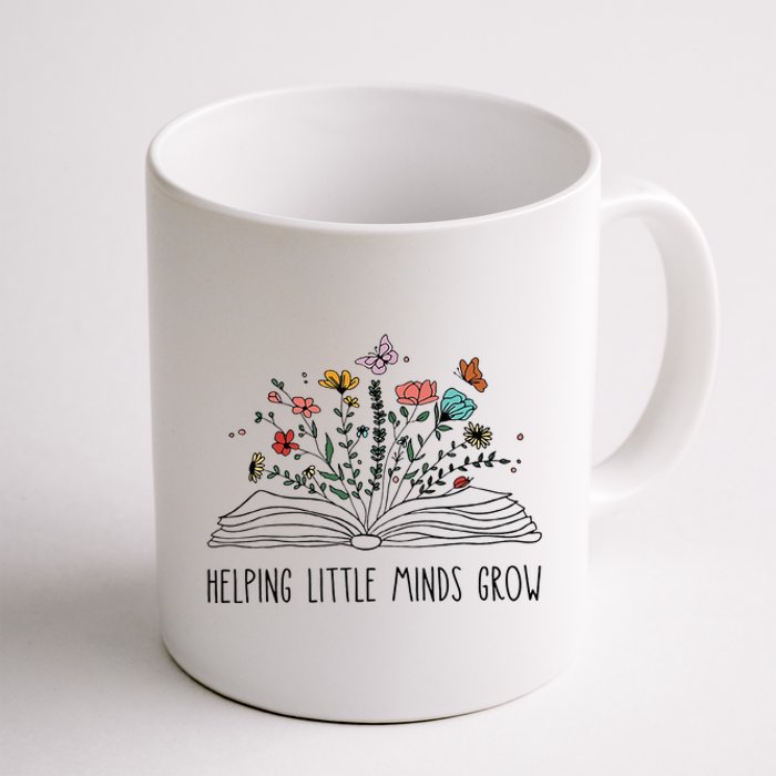 Helping Little Minds Grow Wildflowers Teacher To School Coffee Mug