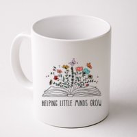 Helping Little Minds Grow Wildflowers Teacher To School Coffee Mug