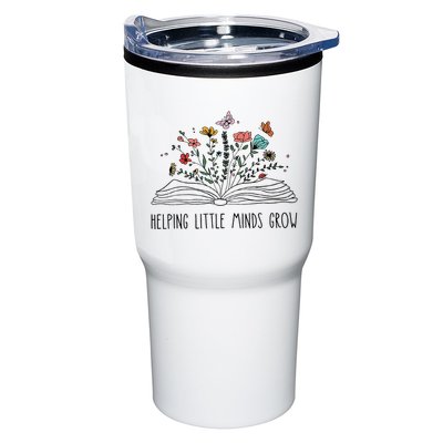 Helping Little Minds Grow Wildflowers Teacher To School Tumbler