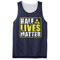 Half Lives Matter Nuclear Engineering Radioactive Symbol Mesh Reversible Basketball Jersey Tank