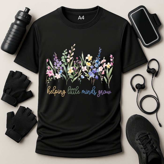 Helping Little Minds Grow Cooling Performance Crew T-Shirt
