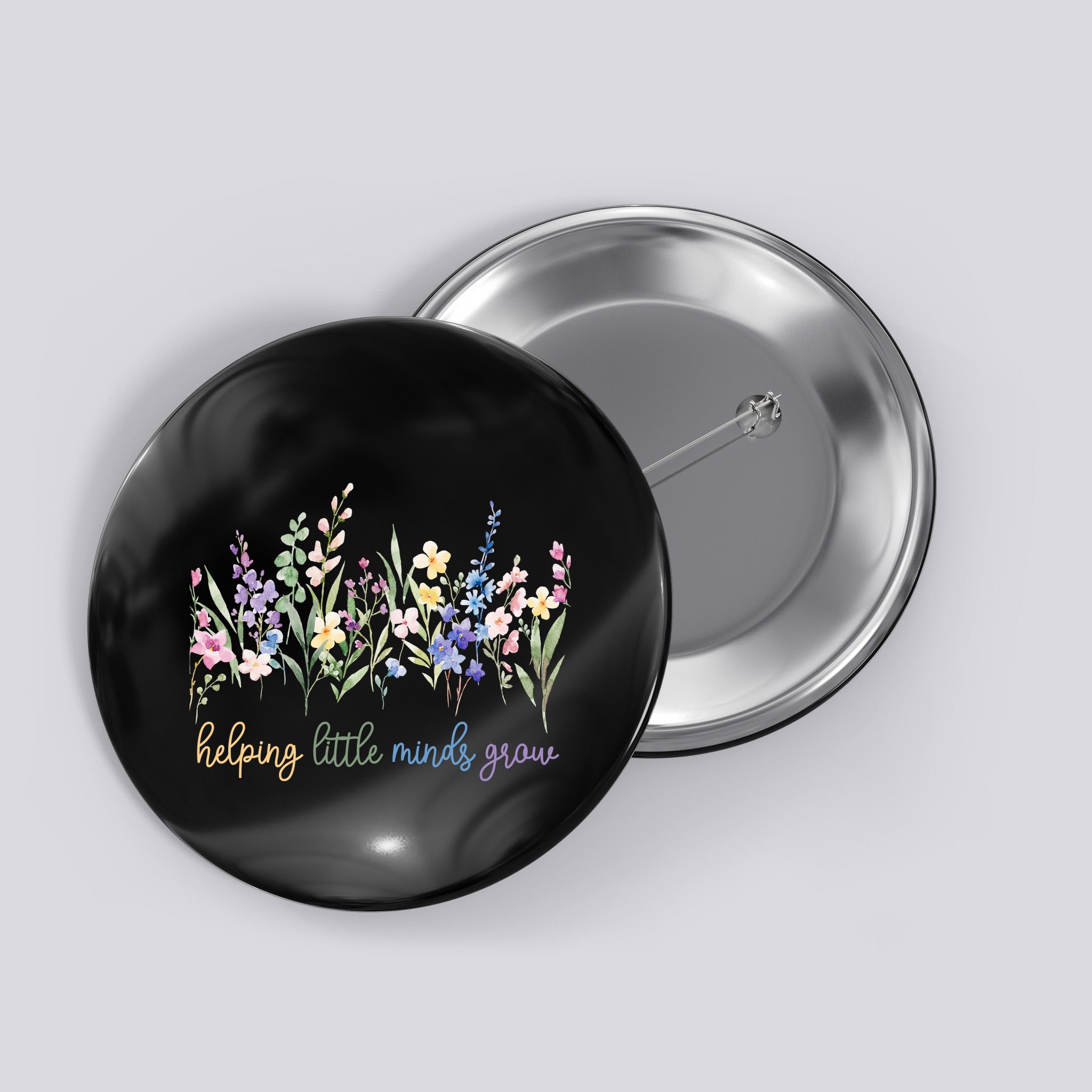 Helping Little Minds Grow Button