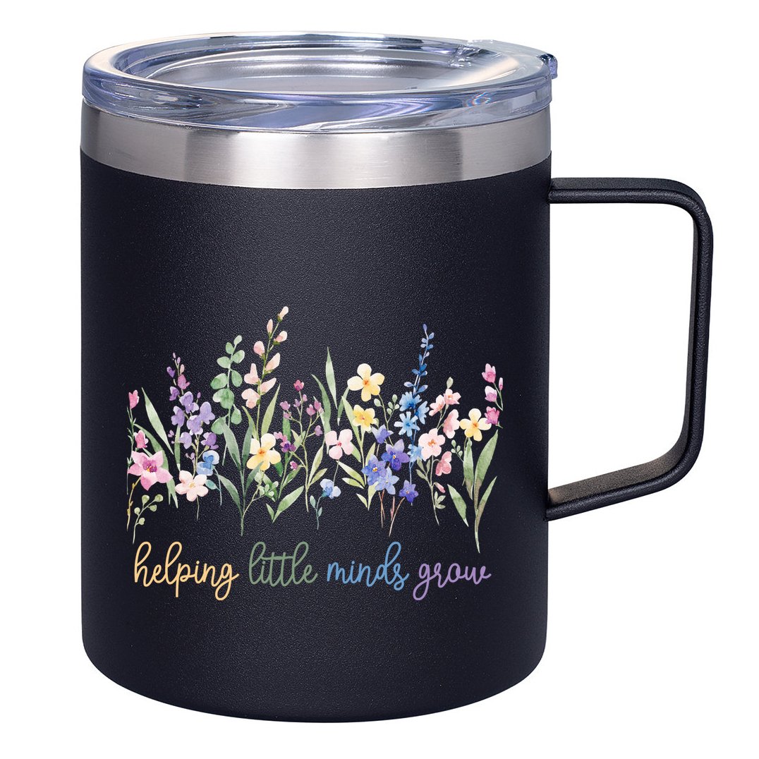 Helping Little Minds Grow 12oz Stainless Steel Coffee Mug