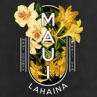 Hawaii Lahaina Maui Floral Adult Drive Performance Visor