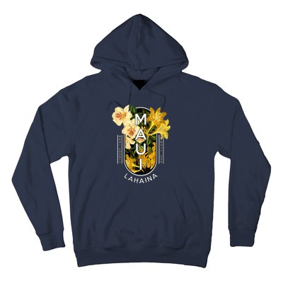 Hawaii Lahaina Maui Floral Hoodie