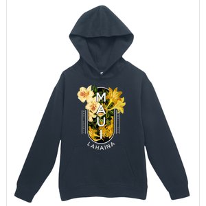 Hawaii Lahaina Maui Floral Urban Pullover Hoodie