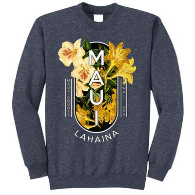 Hawaii Lahaina Maui Floral Sweatshirt