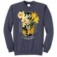 Hawaii Lahaina Maui Floral Sweatshirt