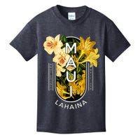 Hawaii Lahaina Maui Floral Kids T-Shirt