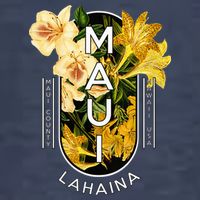 Hawaii Lahaina Maui Floral Kids T-Shirt