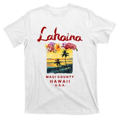 Hawaii Lahaina Maui Vintage Hawaiian T-Shirt